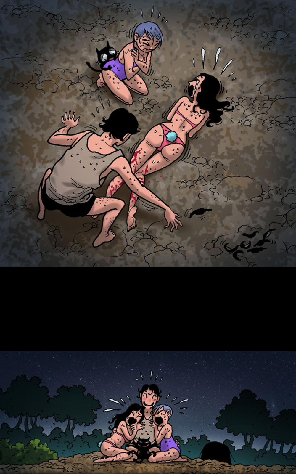 Kinh Dị Không Lời 0 Con đỉa trang 6