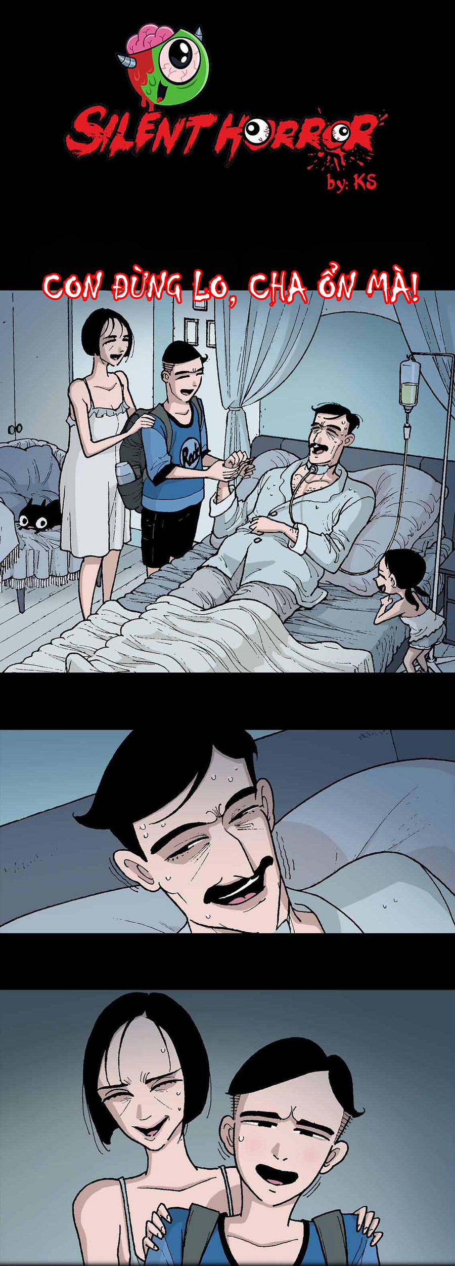 Kinh Dị Không Lời 0 Con đừng lo, ta ổn mà! trang 0