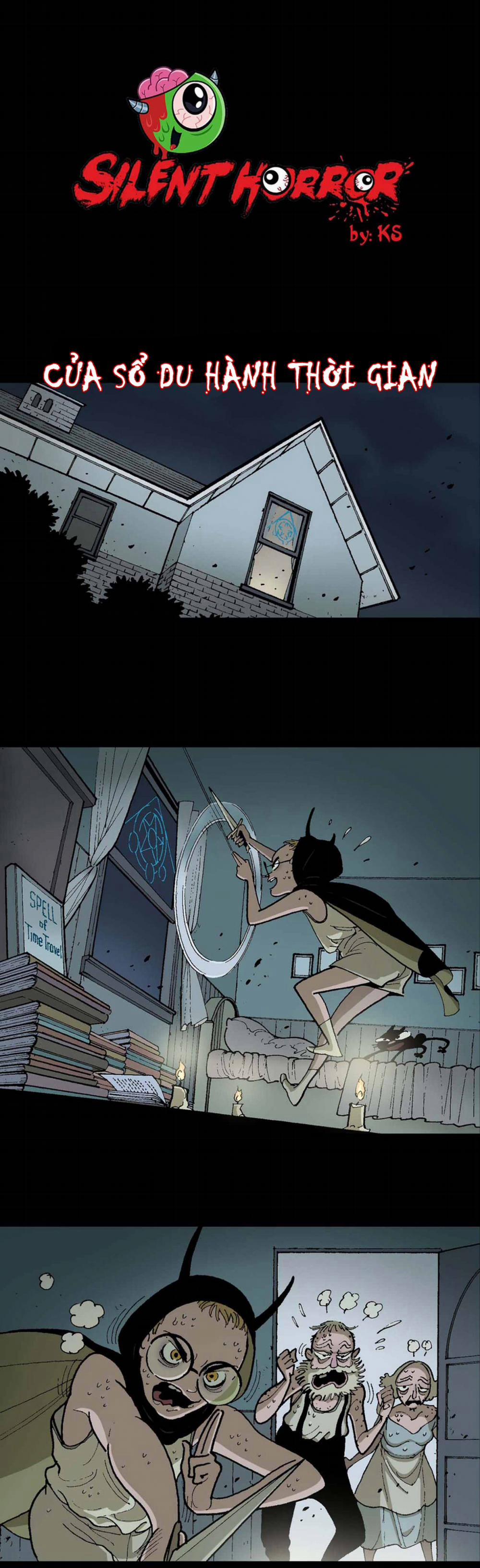 Kinh Dị Không Lời 0 Cửa Sổ Du Hành Thời Gian trang 0