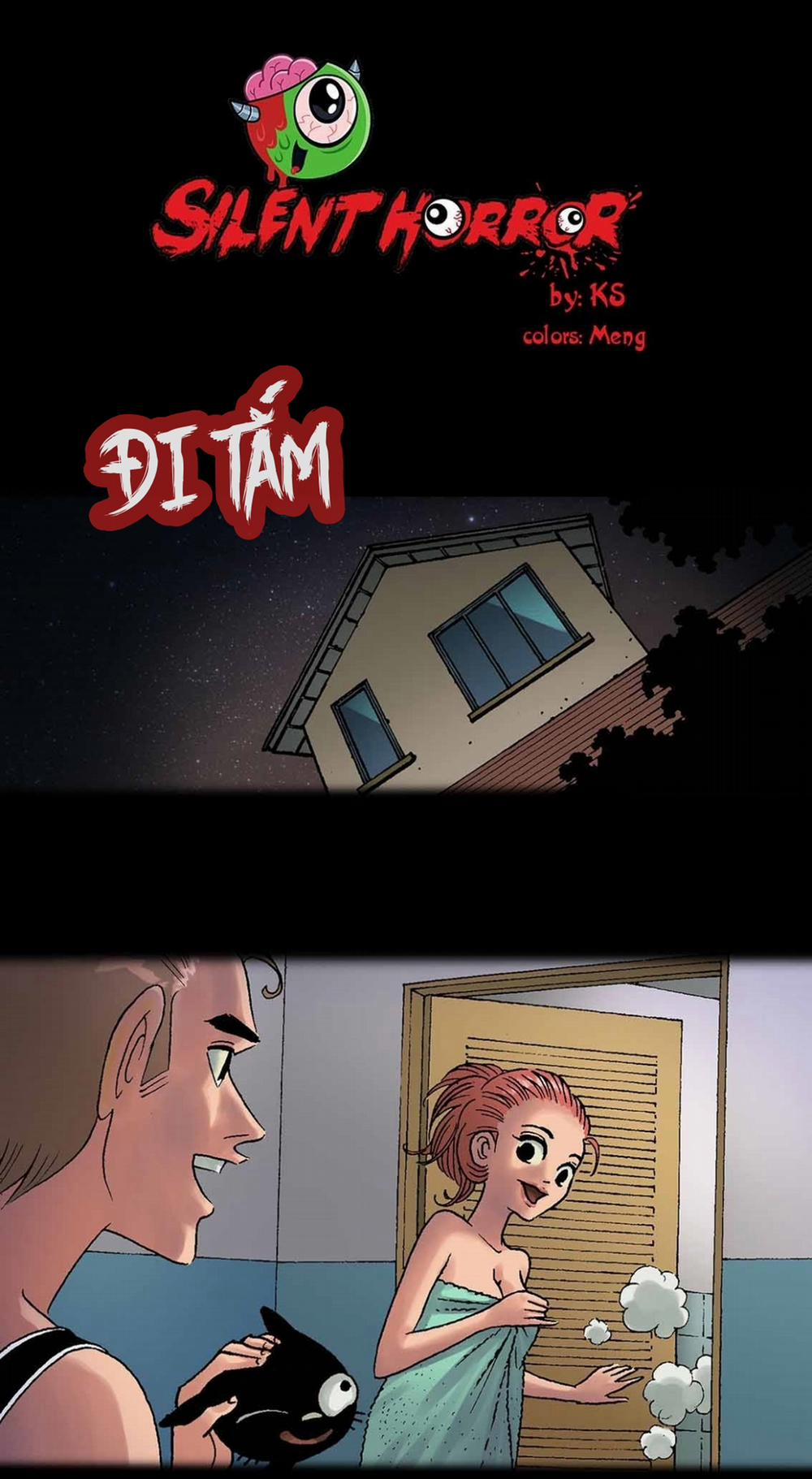 Kinh Dị Không Lời 0 Đi tắm trang 0