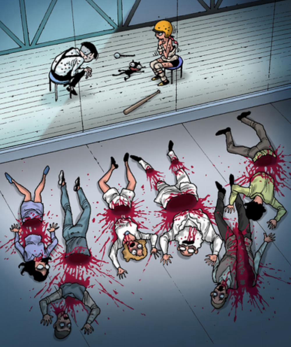 Kinh Dị Không Lời 0 Giải phóng trang 19