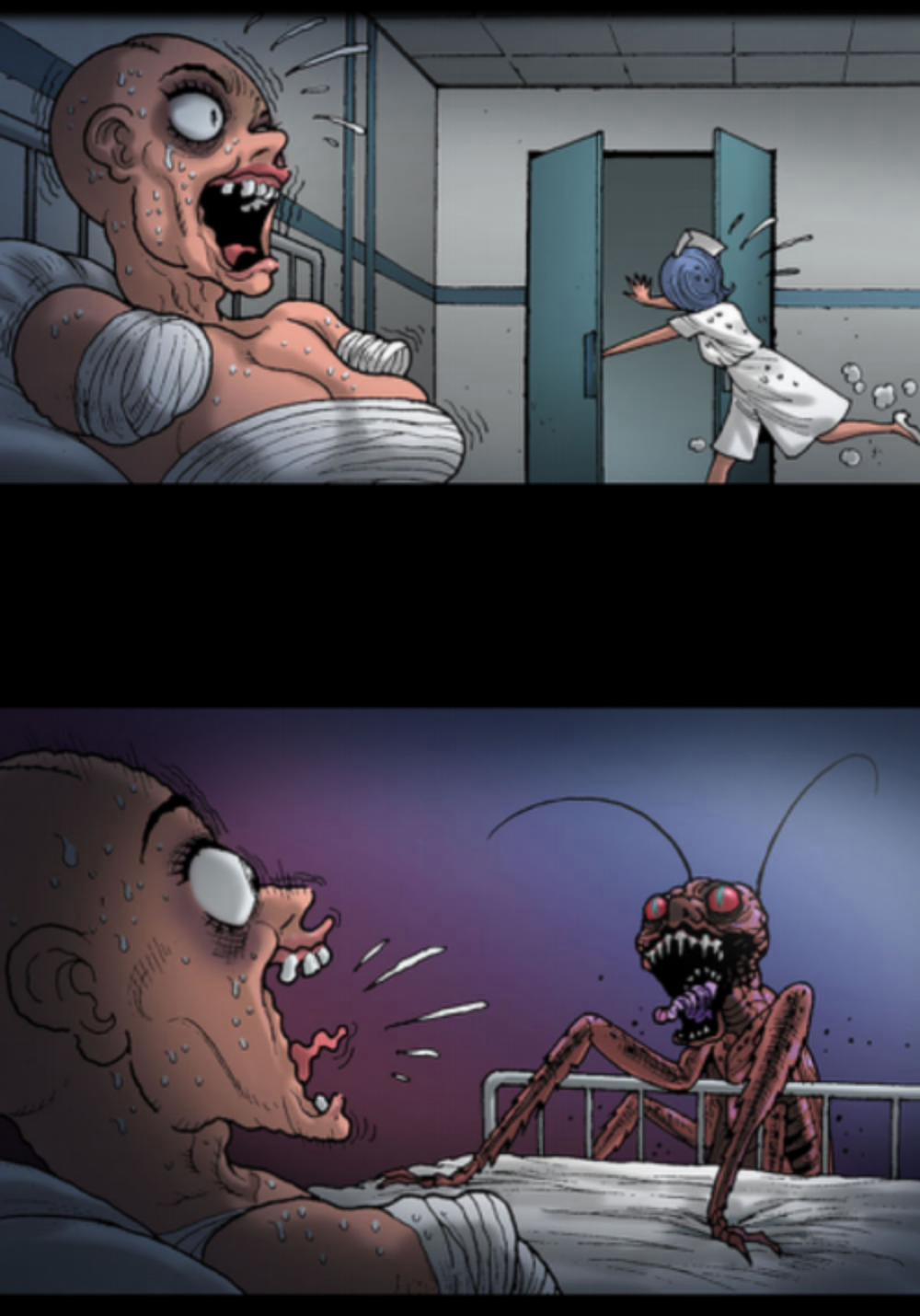 Kinh Dị Không Lời 0 Gián trang 9