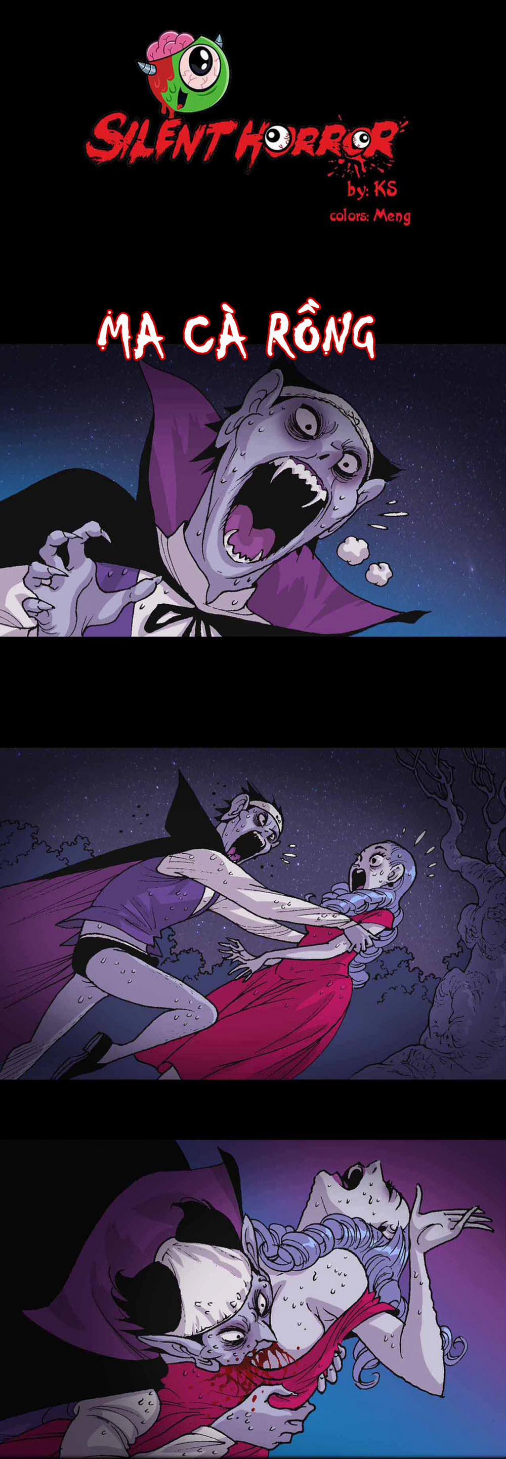 Kinh Dị Không Lời 0 Ma Cà Rồng trang 0