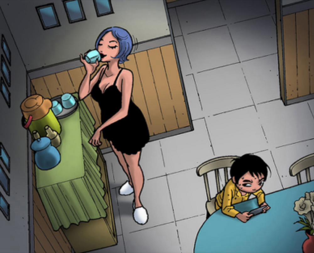 Kinh Dị Không Lời 0 Mẹ kế trang 10