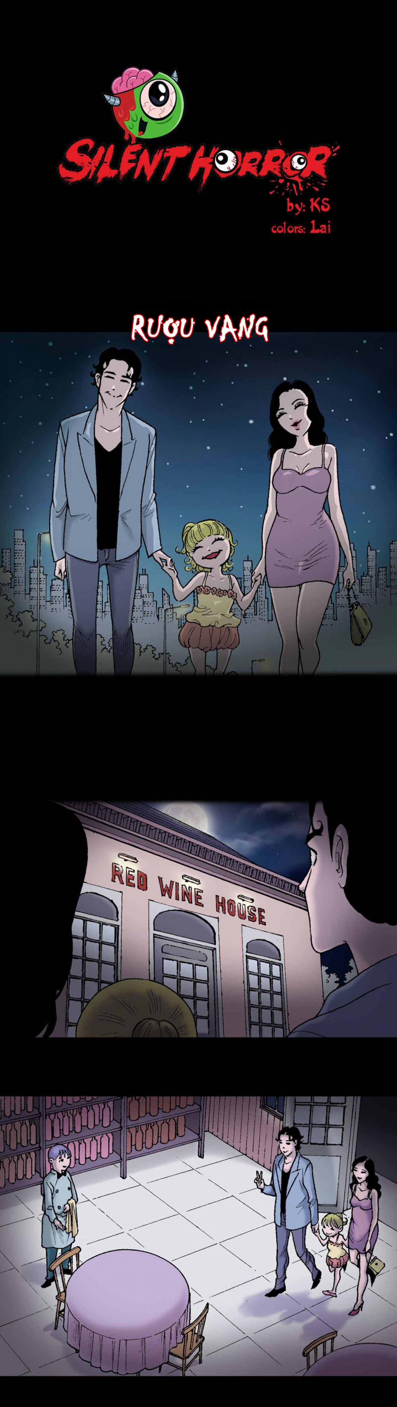 Kinh Dị Không Lời 0 Rượu Vang trang 0