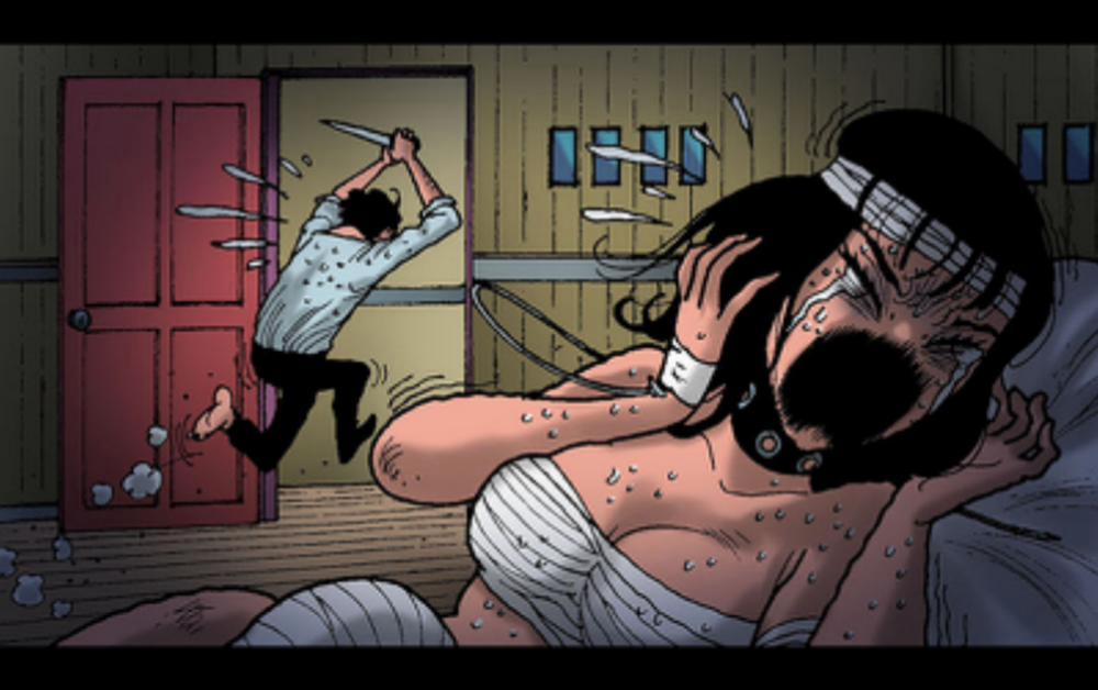 Kinh Dị Không Lời 0 Tại nạn trong mưa trang 13