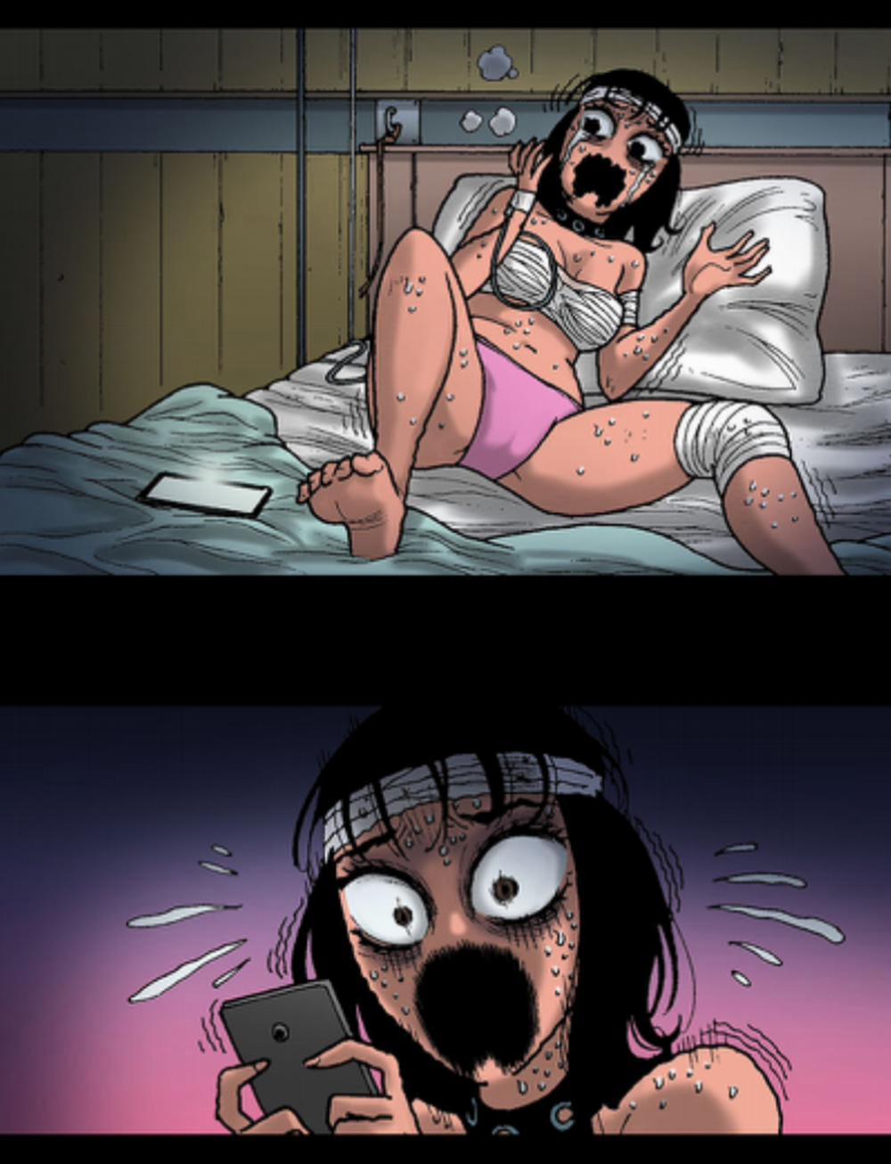 Kinh Dị Không Lời 0 Tại nạn trong mưa trang 14