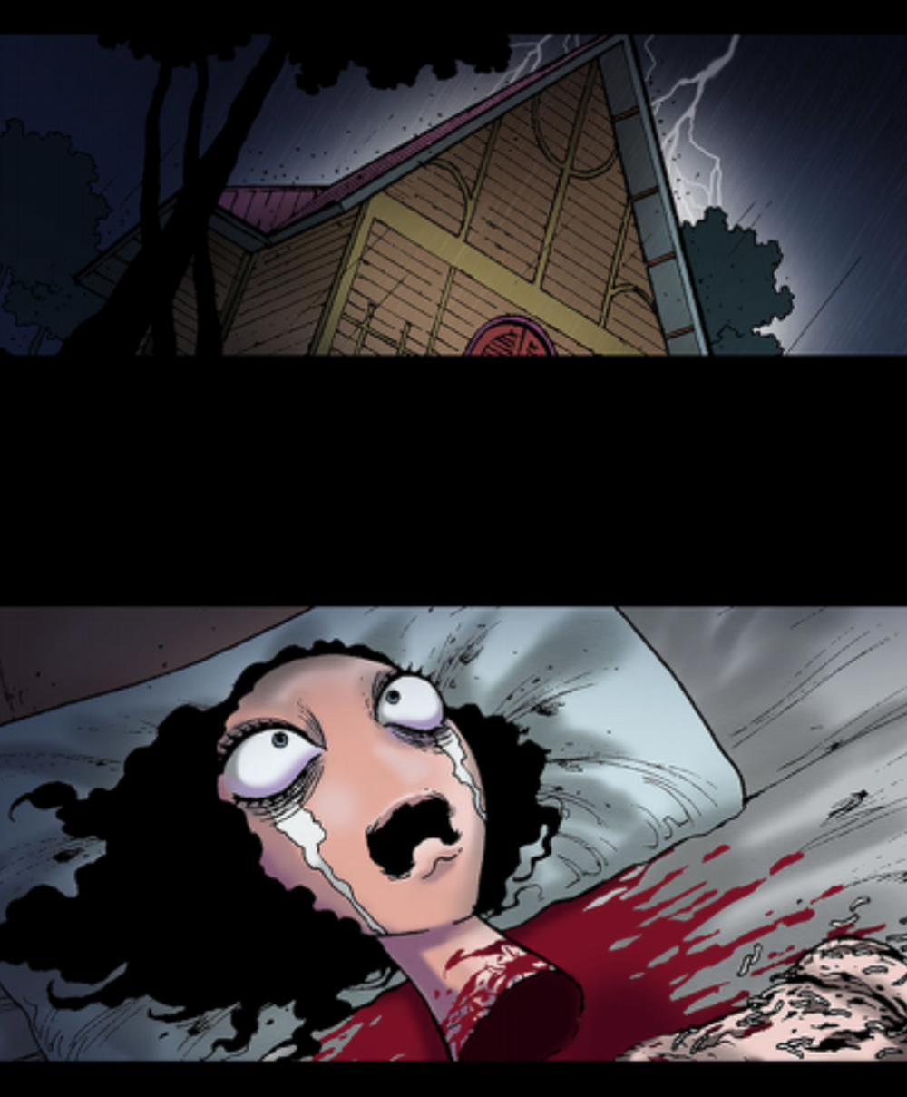 Kinh Dị Không Lời 0 Tại nạn trong mưa trang 16