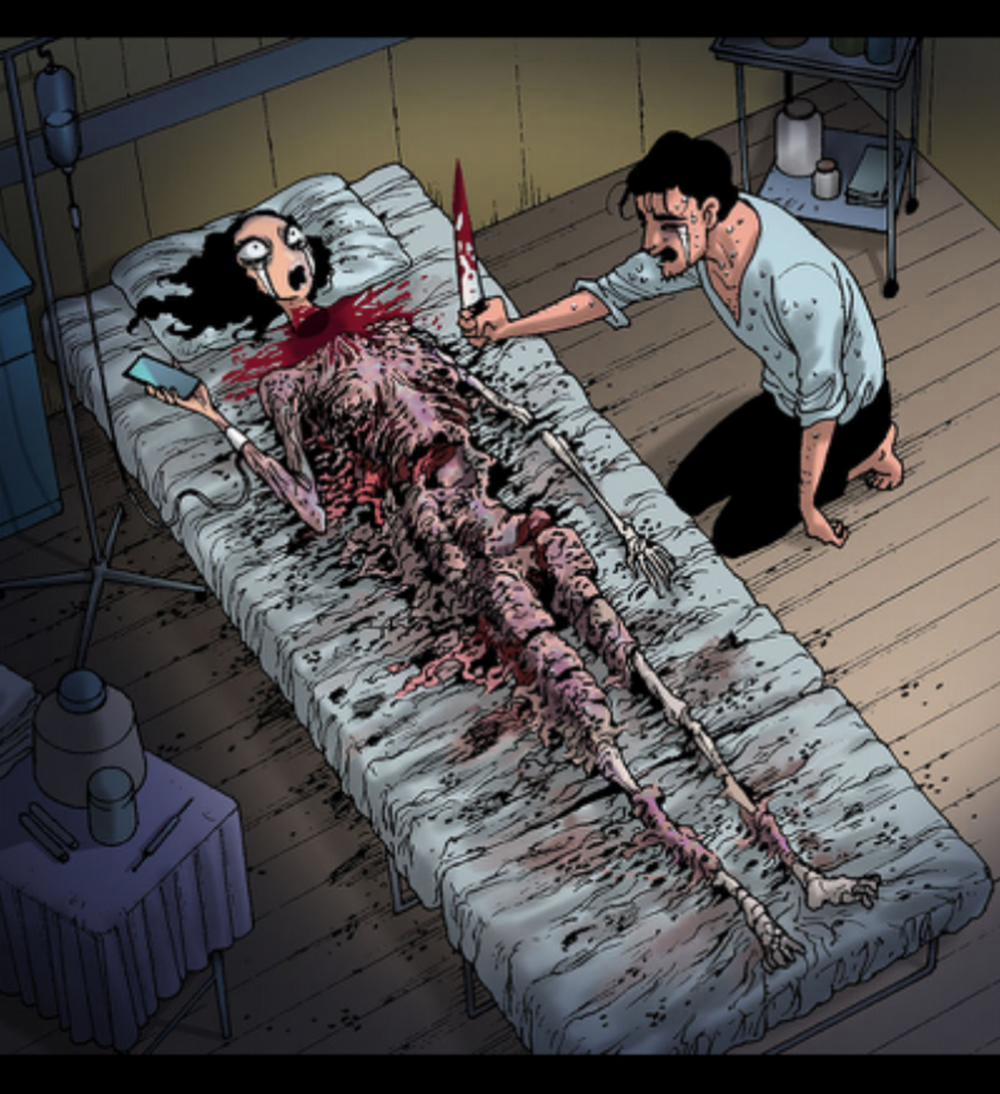 Kinh Dị Không Lời 0 Tại nạn trong mưa trang 17