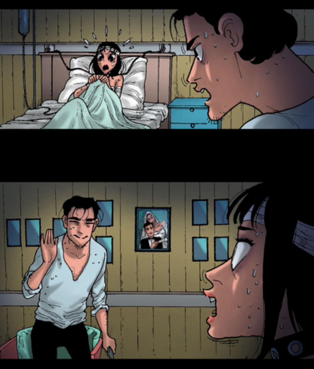 Kinh Dị Không Lời 0 Tại nạn trong mưa trang 6