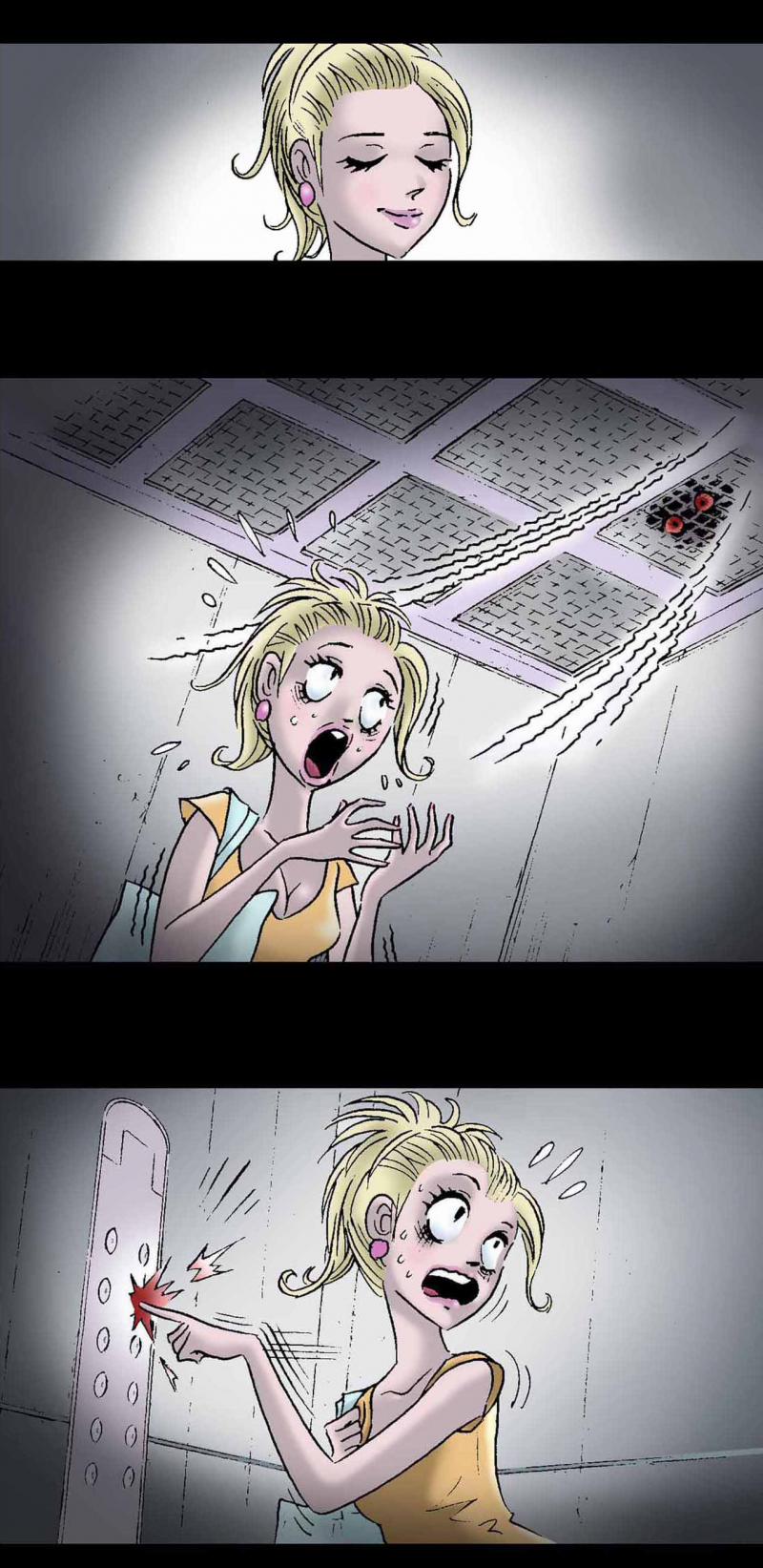 Kinh Dị Không Lời 0 Thang Máy trang 1