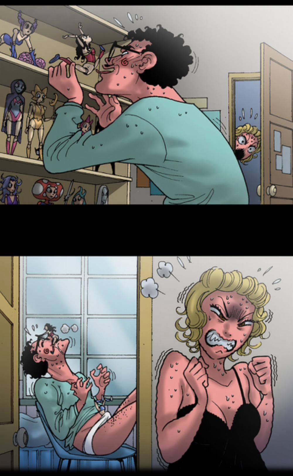 Kinh Dị Không Lời 0 Tượng ái trang 3