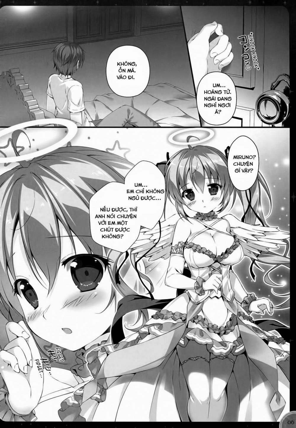 Kinkyuu Mission Tenshichou Miruno no Shinshitsu (Sennen Sensou Aigis) Oneshot trang 4