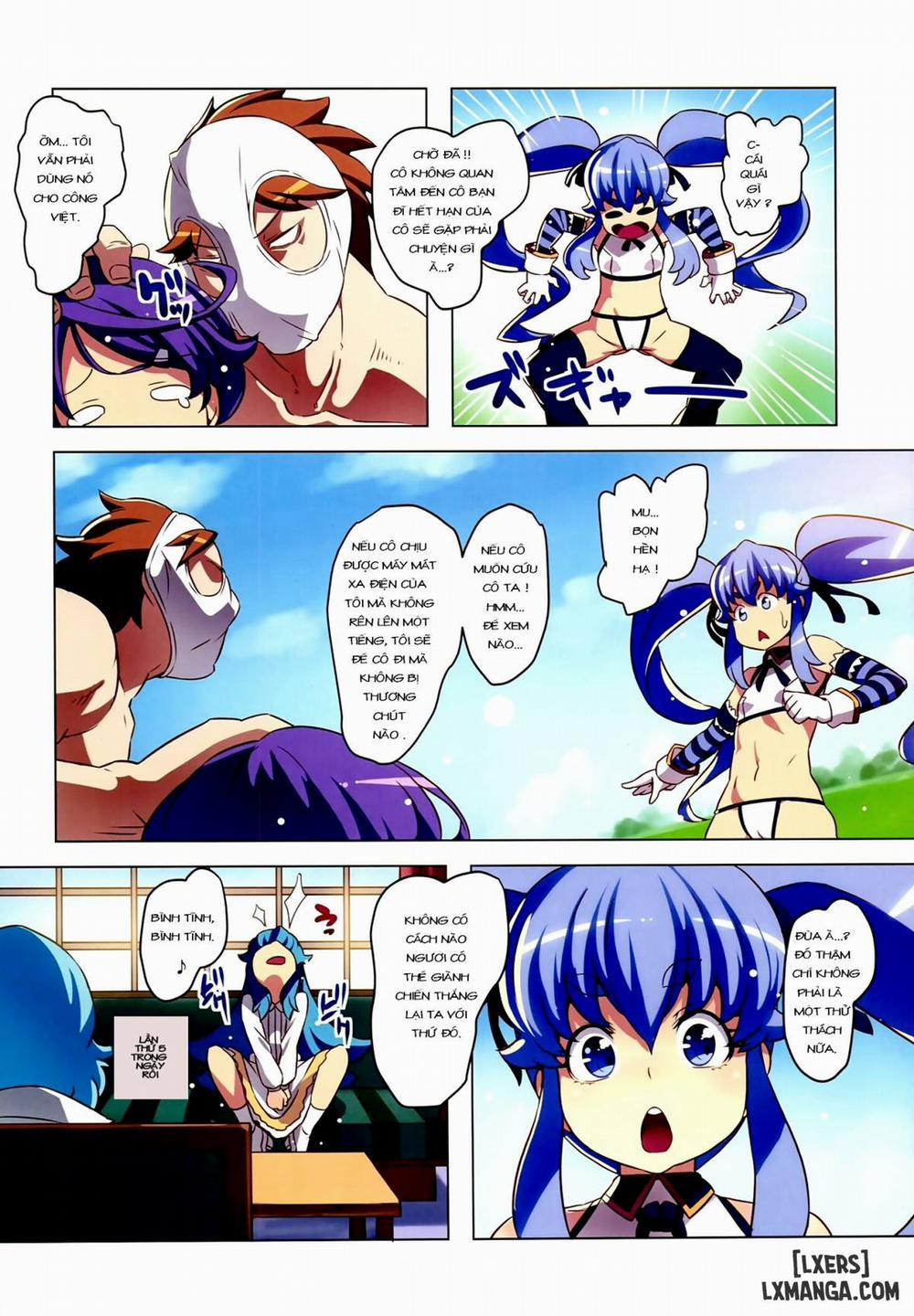 Kinkyuu!! Tenkuu ni Mau Aoki Joou wo Kare Oneshot trang 6