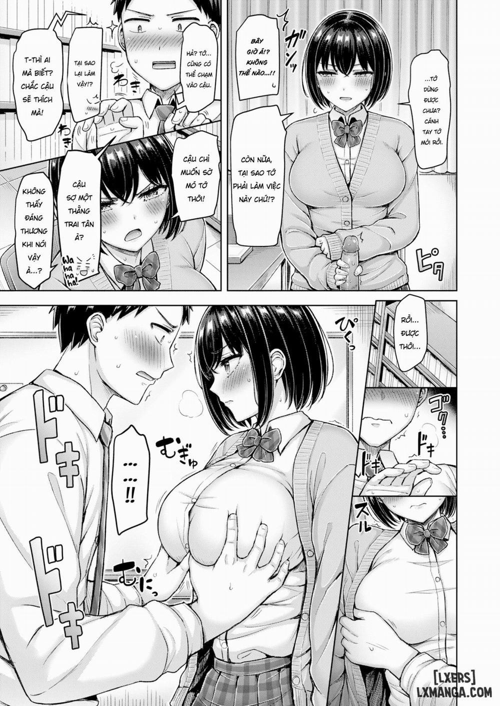 Kirihara-san Goes For It Oneshot trang 9