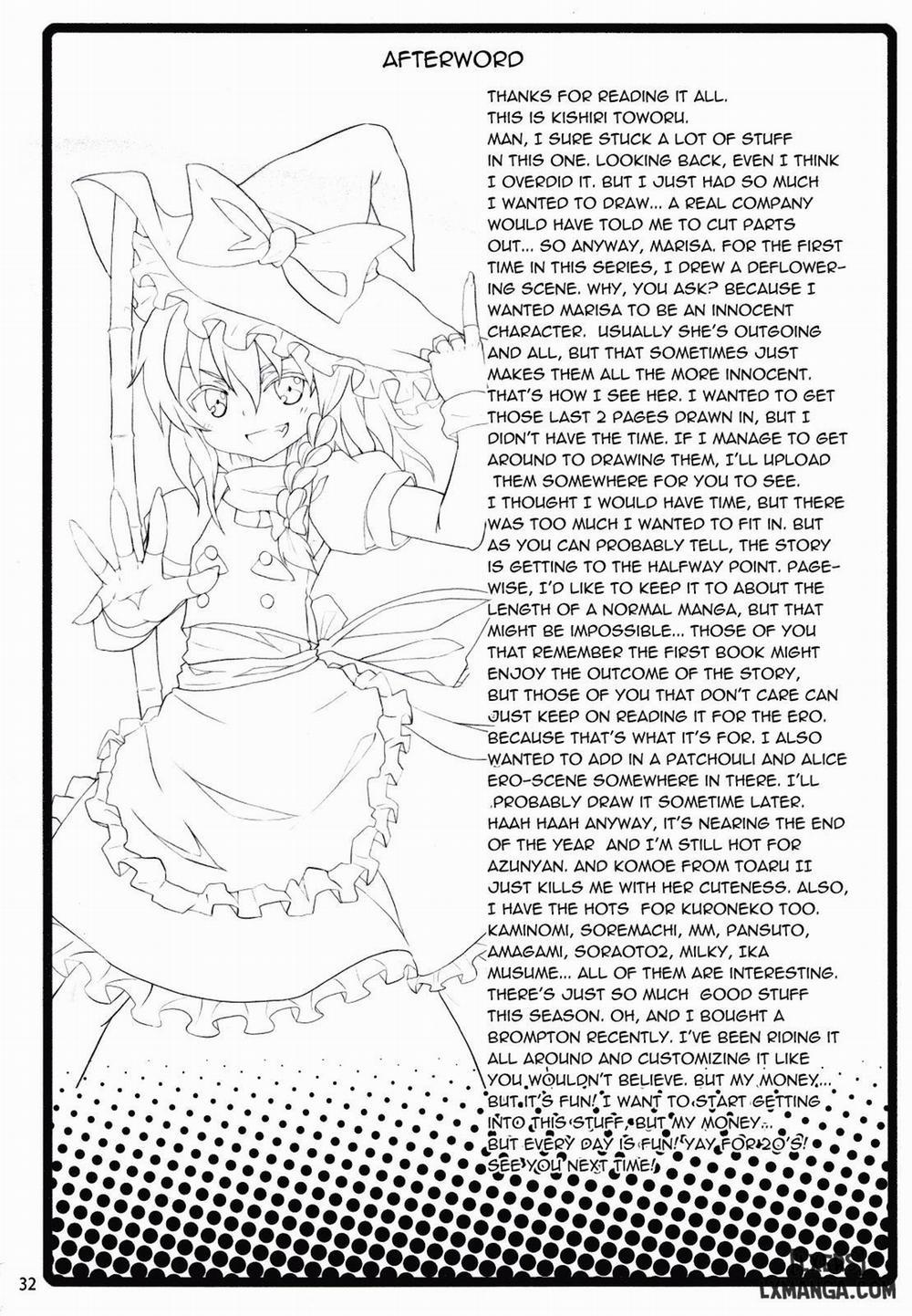 Kirisame Marisa no Yuuutsu Oneshot trang 30