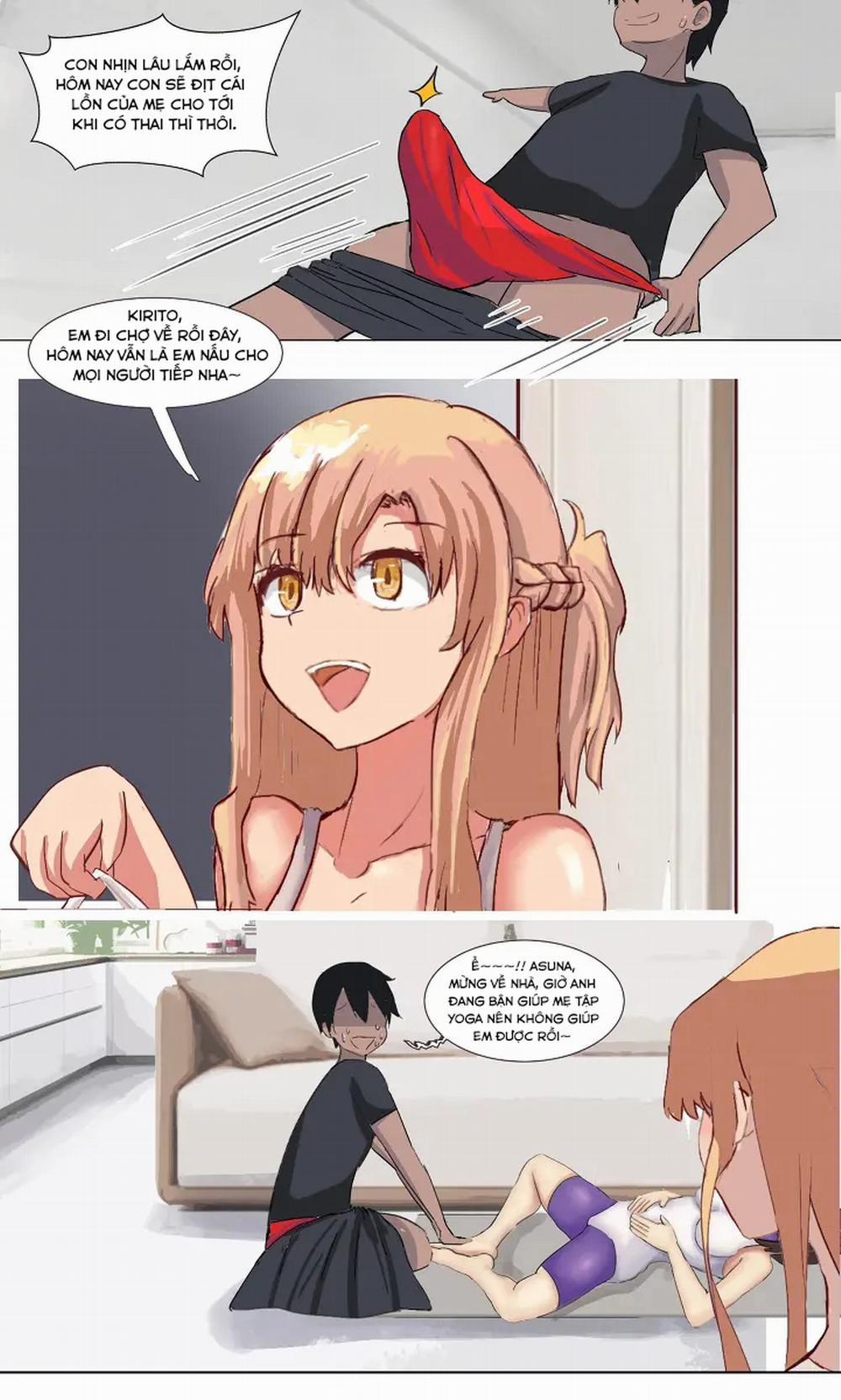 Kirito Và Mẹ Asuna 2 [end] trang 11