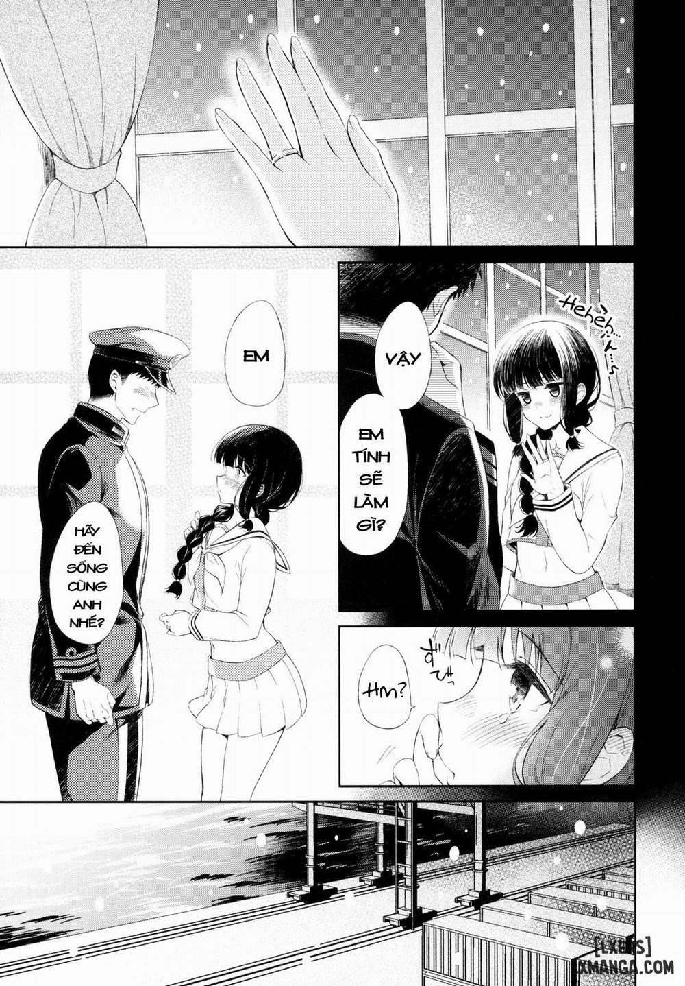 Kitakami-san to Teitoku ga Isshoni Kurasu Ohanashi Oneshot trang 3