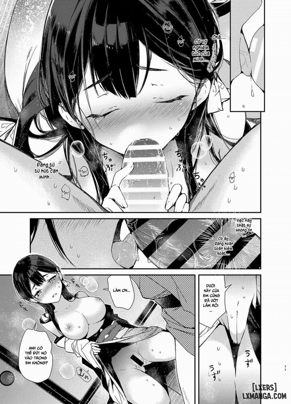 Kitsume na Kimono Niizuma to Kyoukotoba Ecchi Oneshot trang 11