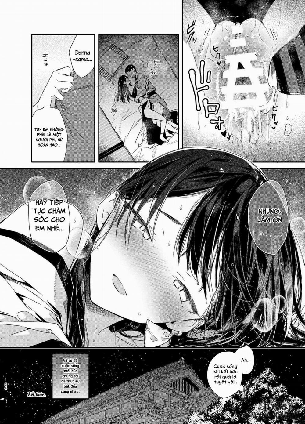 Kitsume na Kimono Niizuma to Kyoukotoba Ecchi Oneshot trang 24