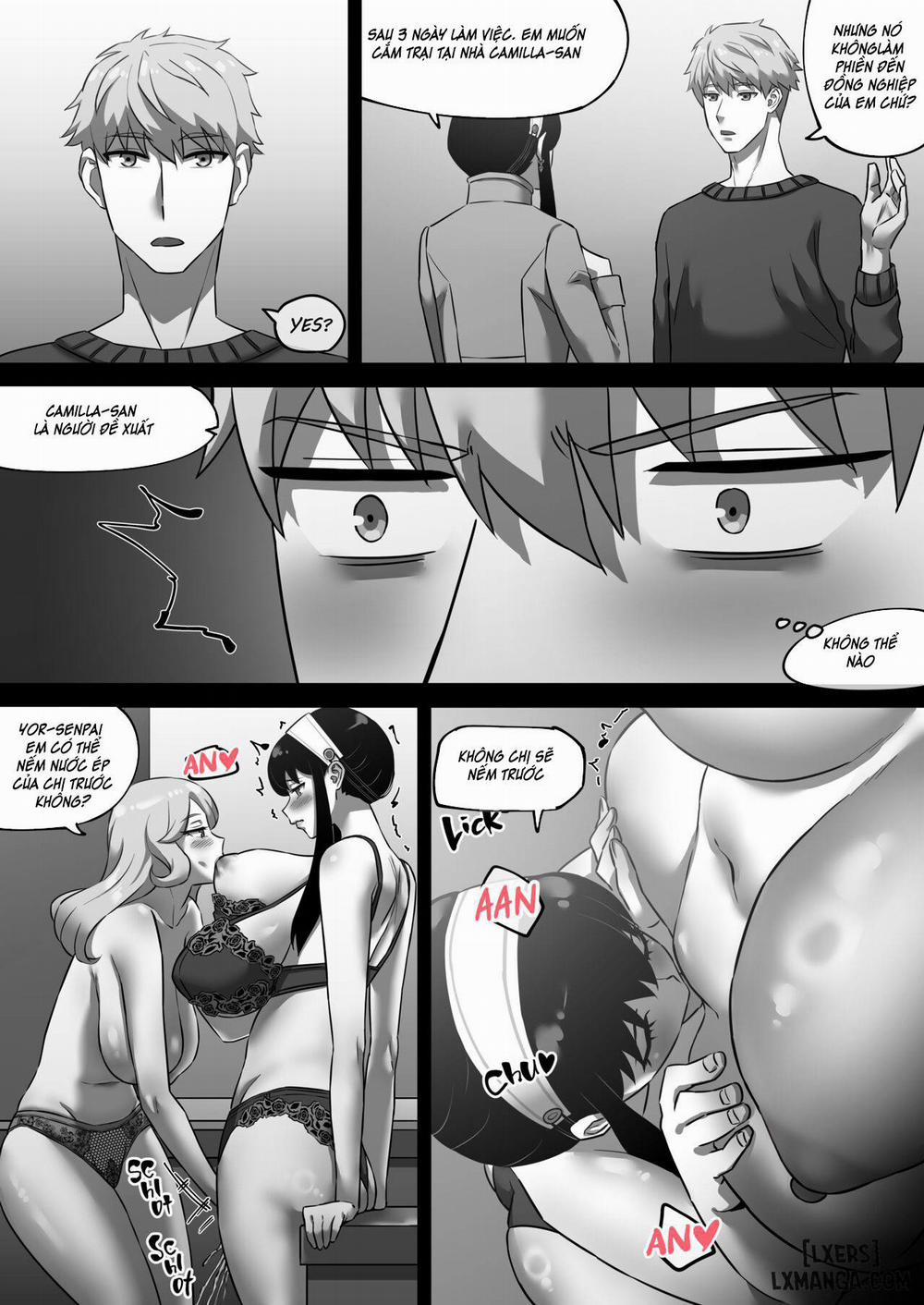 Klein Ryou Kyouyou Nikubenki Nyuugyuu Babaa Yor Forger 2 Oneshot trang 13