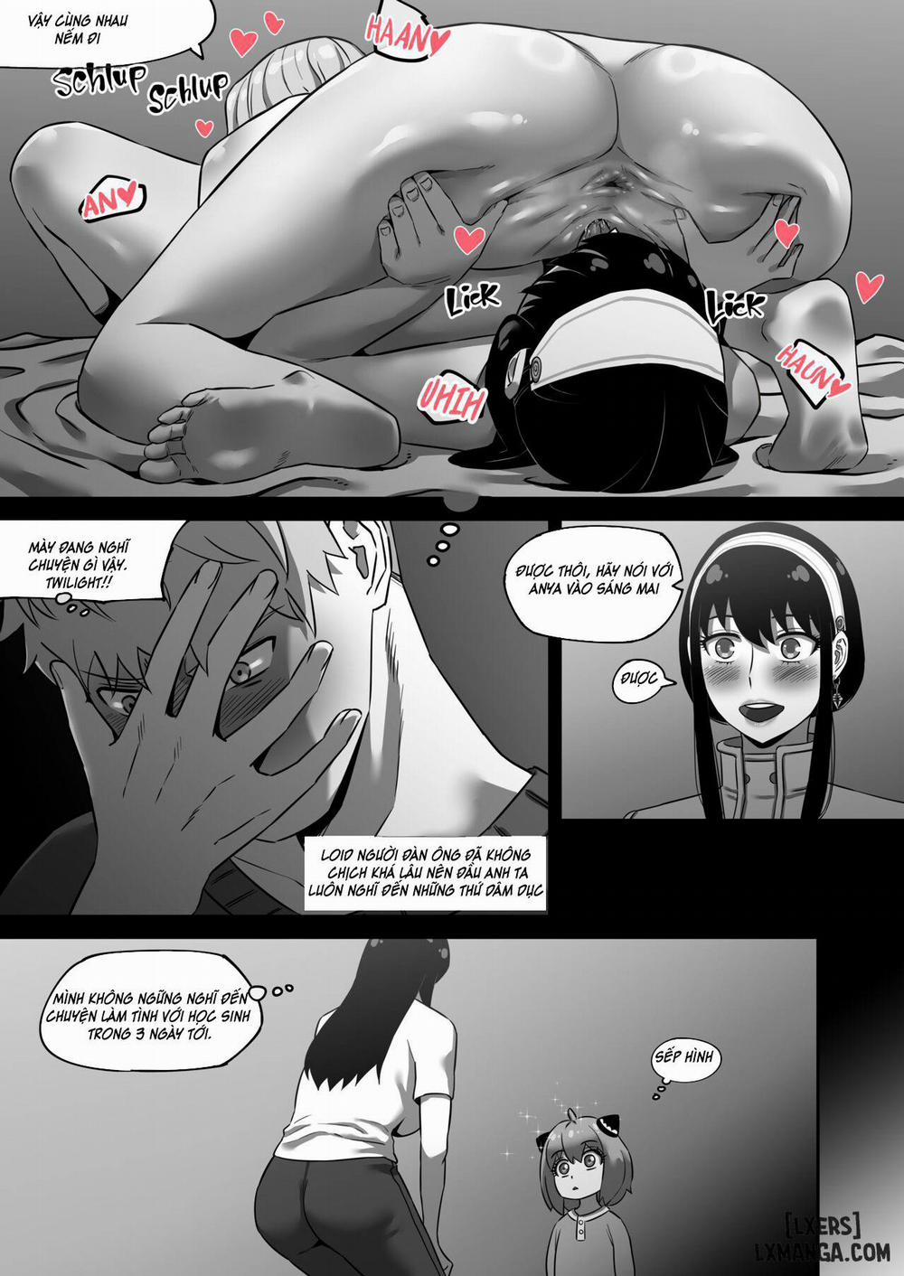 Klein Ryou Kyouyou Nikubenki Nyuugyuu Babaa Yor Forger 2 Oneshot trang 14