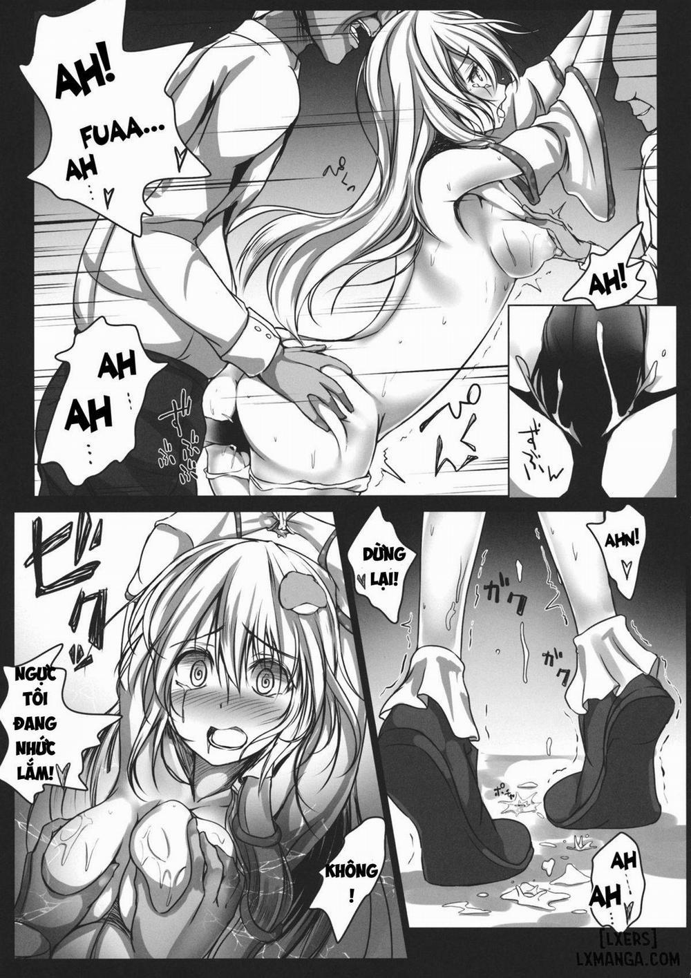 Kochiya Sanae Kyousei Chikan Densha Oneshot trang 11