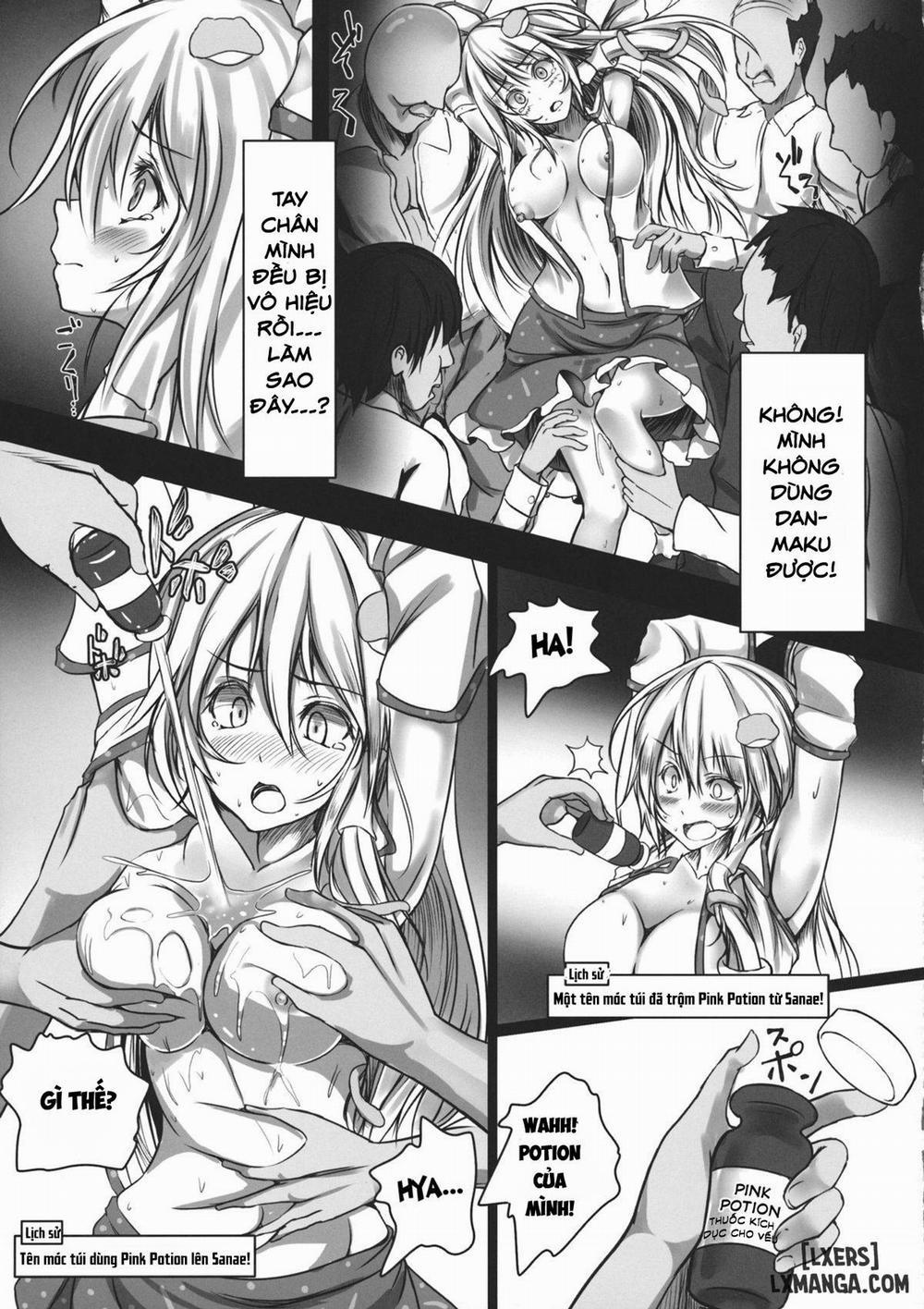 Kochiya Sanae Kyousei Chikan Densha Oneshot trang 9