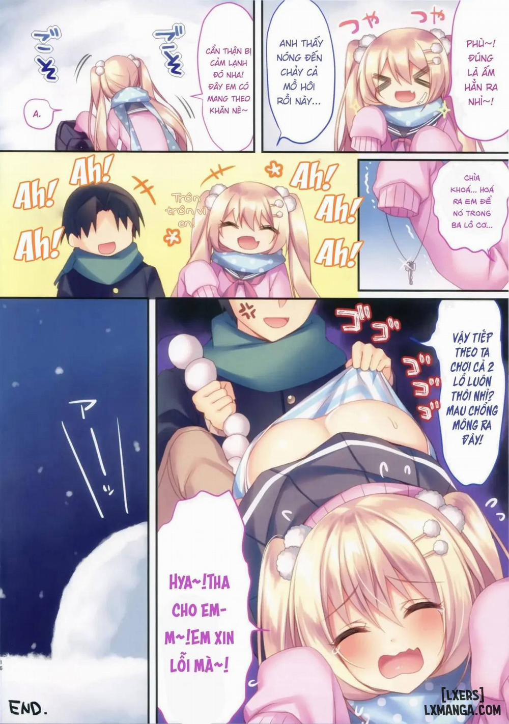 Kohinata Yukika no H na Yuki Asob Oneshot trang 13