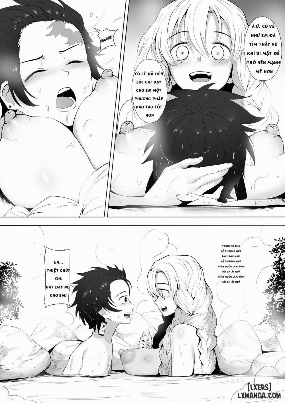 Koibashira no Onee-san to Isshoni Shugyou Shiyou Oneshot trang 4