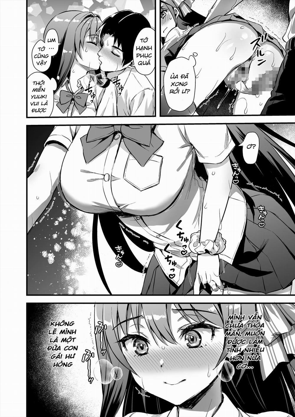 Koibito to soto de H shitara shinsetsuna yankī ni NTR sa reta hanashi Oneshot trang 11