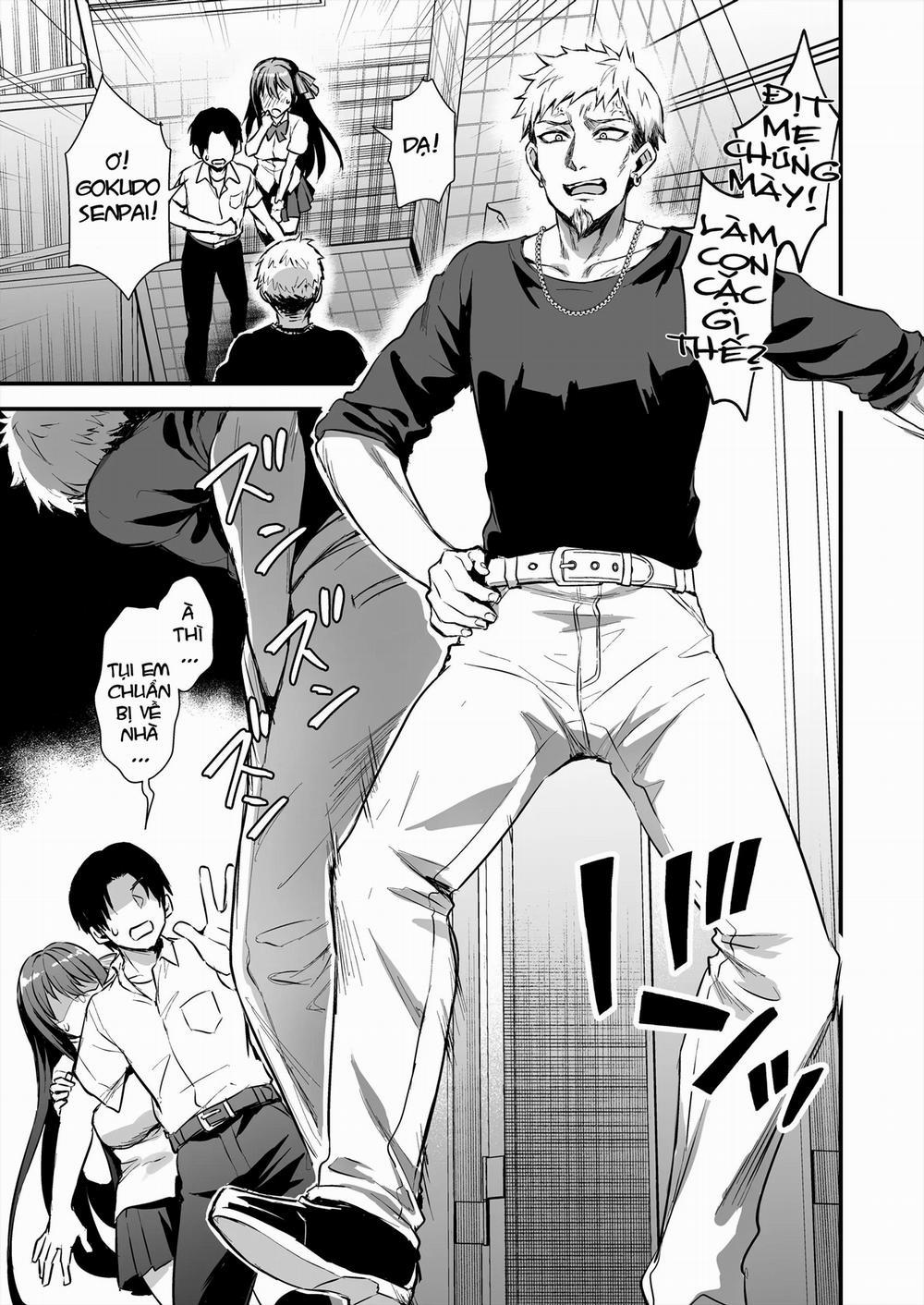Koibito to soto de H shitara shinsetsuna yankī ni NTR sa reta hanashi Oneshot trang 12
