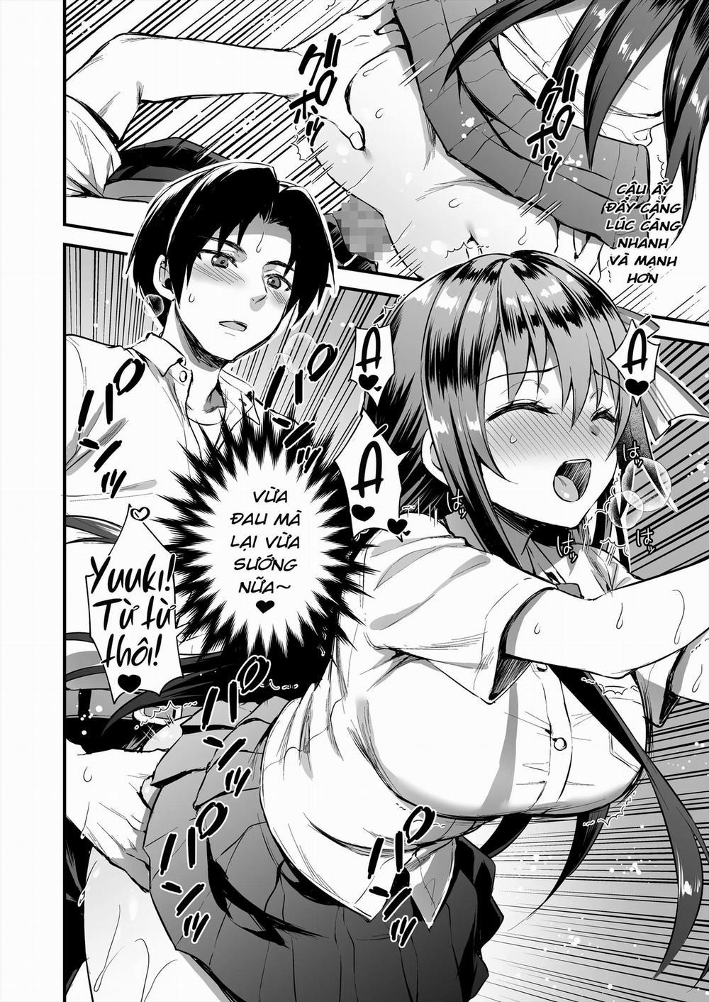 Koibito to soto de H shitara shinsetsuna yankī ni NTR sa reta hanashi Oneshot trang 9