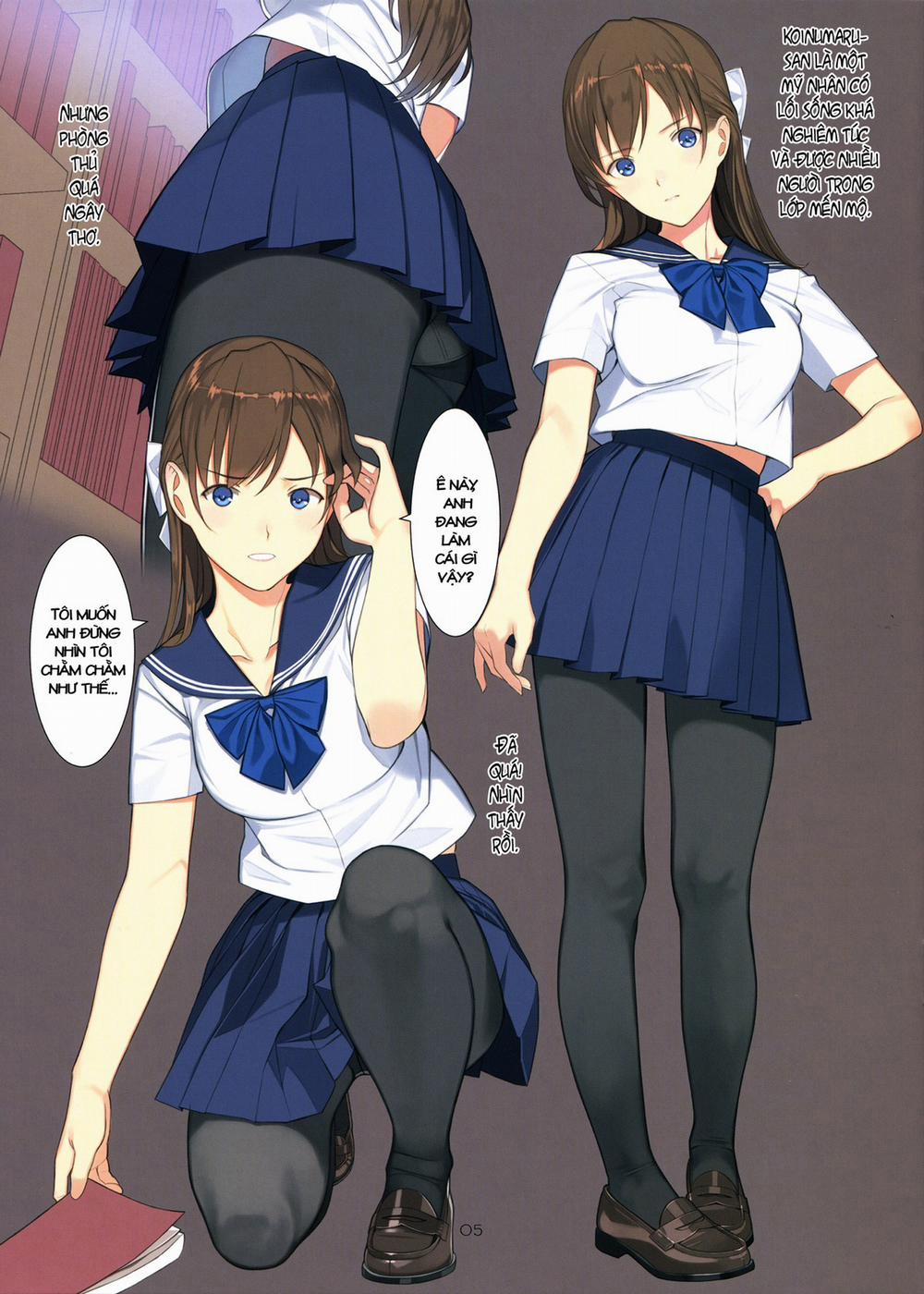 Koinumaru-san đang không được vui (Original) Oneshot trang 4