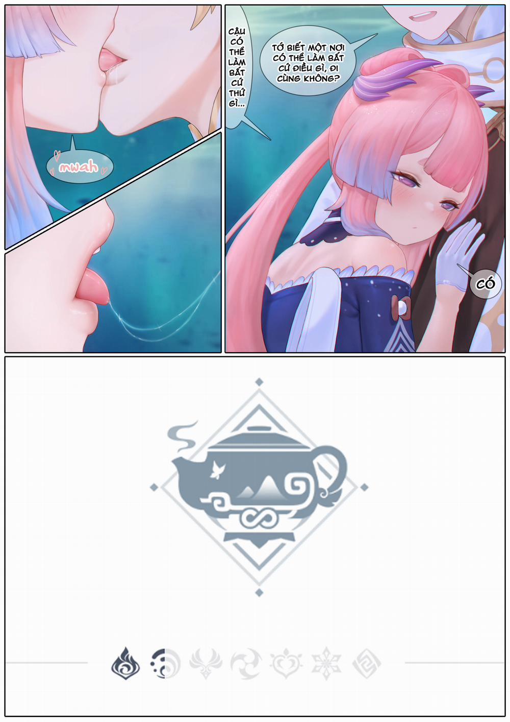 Kokomi bối rối Nửa đầu trang 15