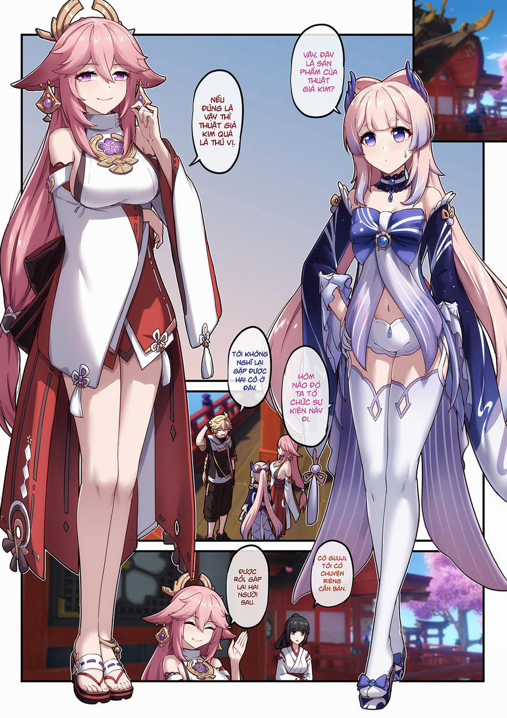 Kokomi và Miko ~ Cuộc chiến tình yêu Oneshot trang 2