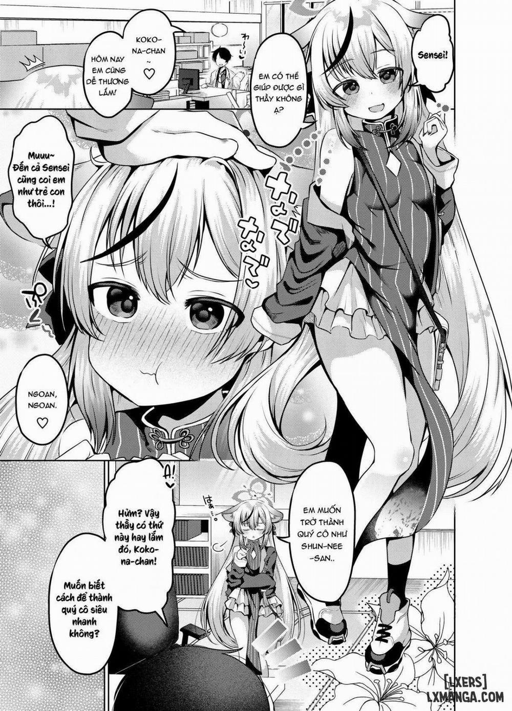 Kokona-chan Wants to be a Lady Oneshot trang 2