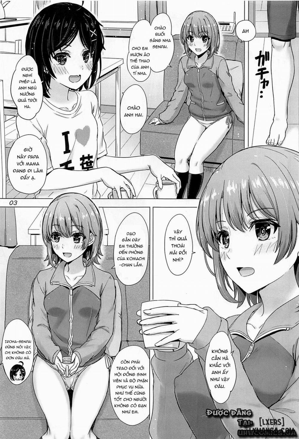 Komachi & Iroha Always Have Sex With Hachiman Oneshot trang 4