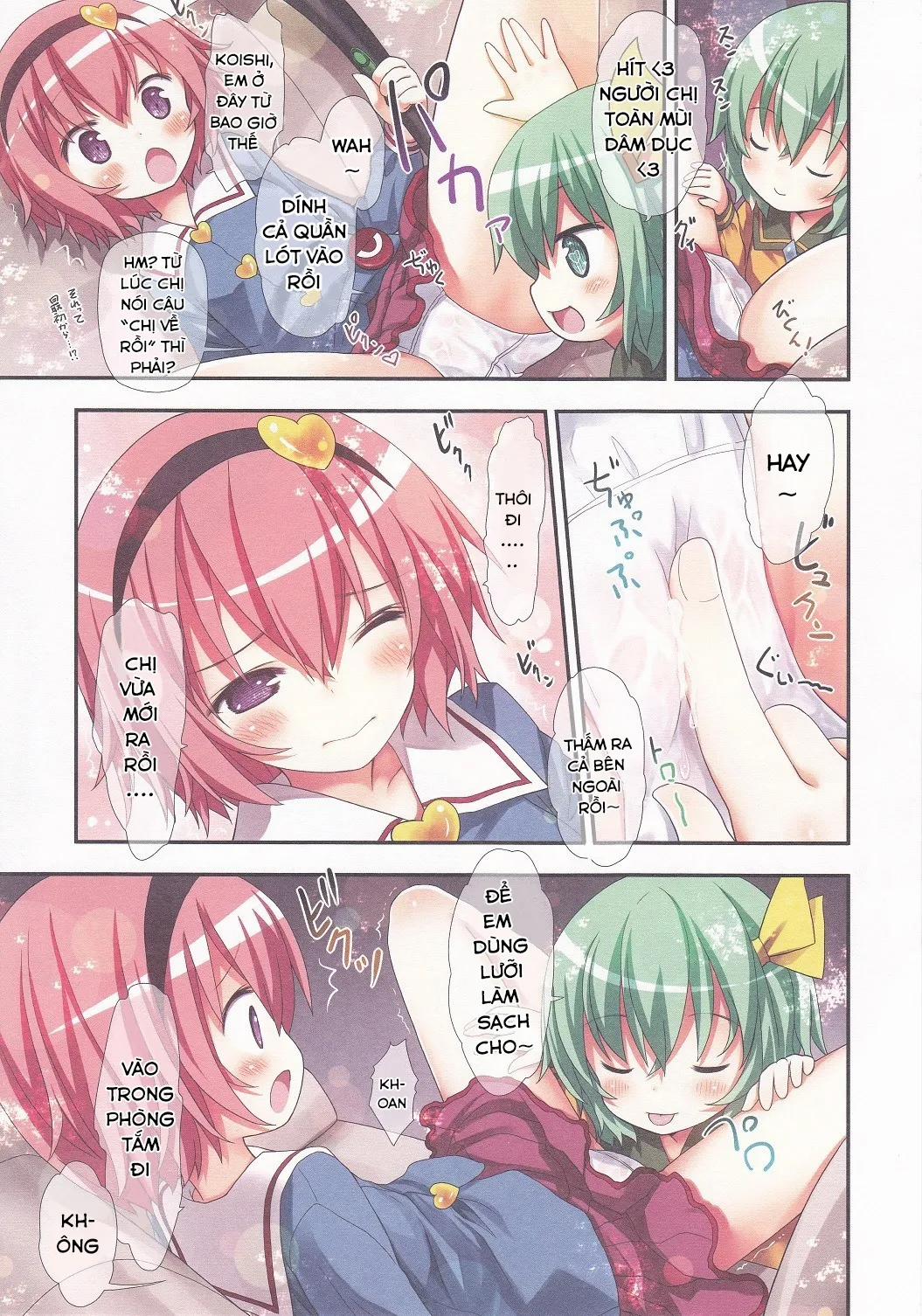 Komeiji Shimai No Futari Ecchi (Touhou Project) 1 trang 10