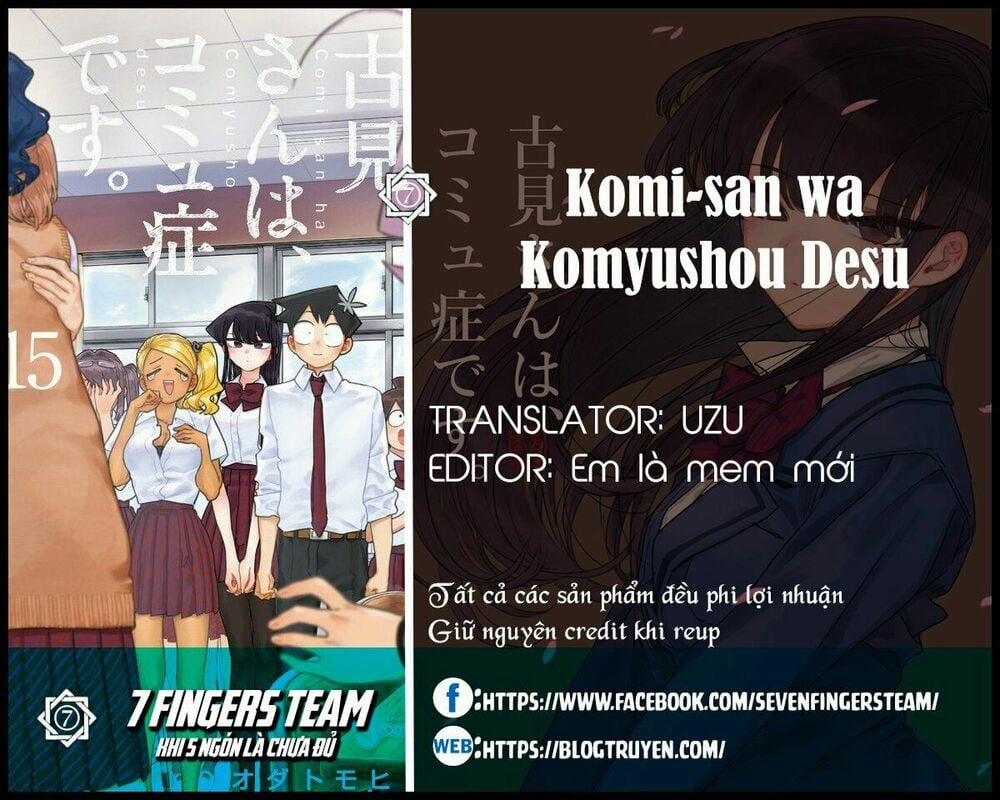 Komi Không Thể Giao Tiếp 230 trang 1
