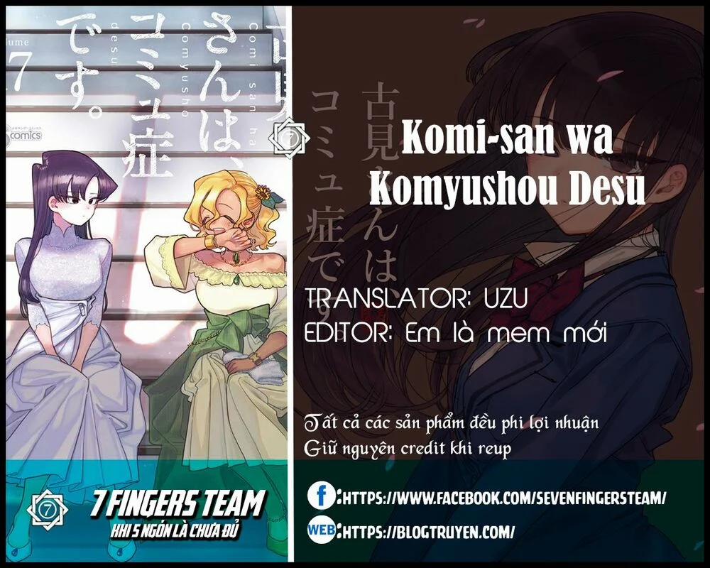 Komi Không Thể Giao Tiếp 250 trang 1