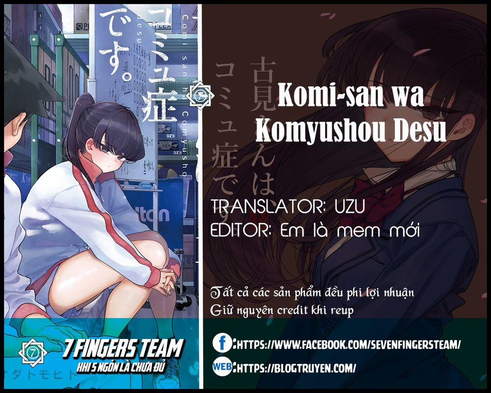 Komi Không Thể Giao Tiếp 262 trang 1