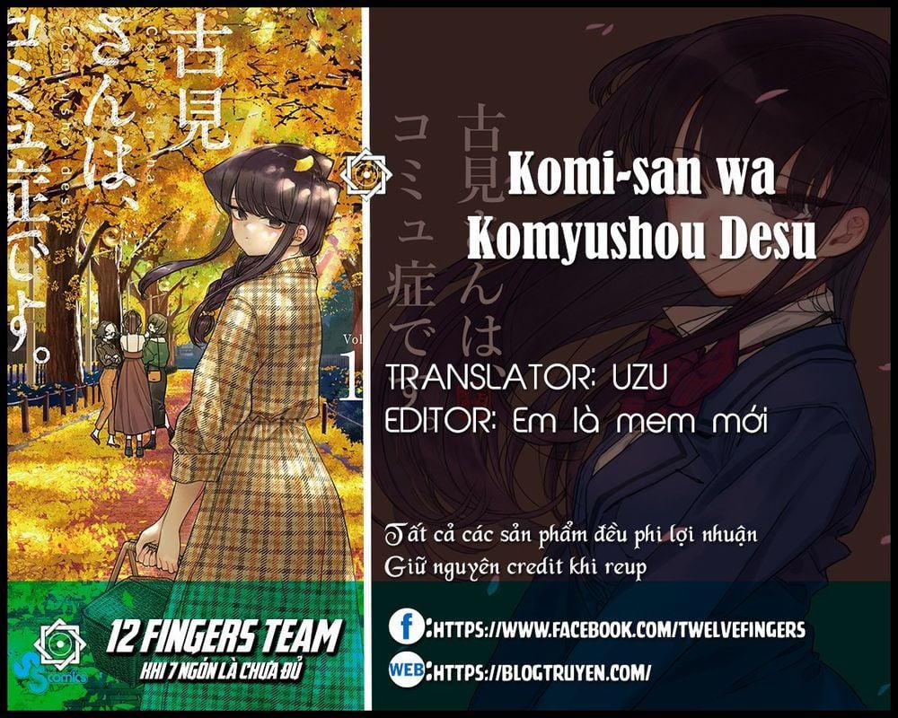 Komi Không Thể Giao Tiếp 281 trang 1