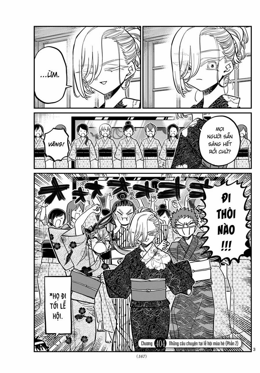 Komi Không Thể Giao Tiếp 404 trang 3