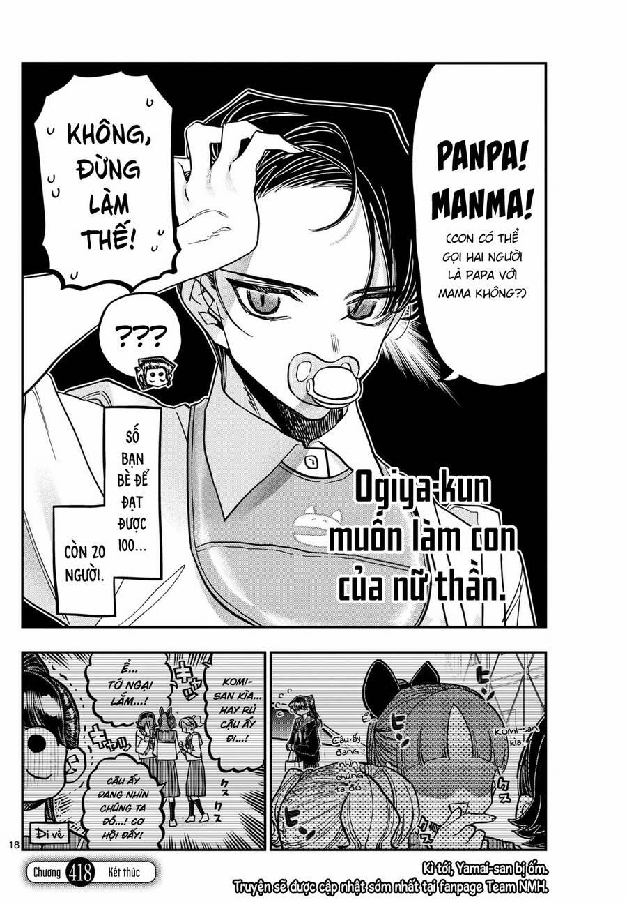 Komi Không Thể Giao Tiếp 418 trang 18