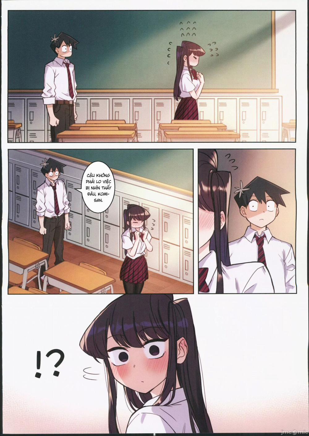 Komi-san wa, H Mousoushou desu Vol 2 Oneshot vol 2.0 trang 15