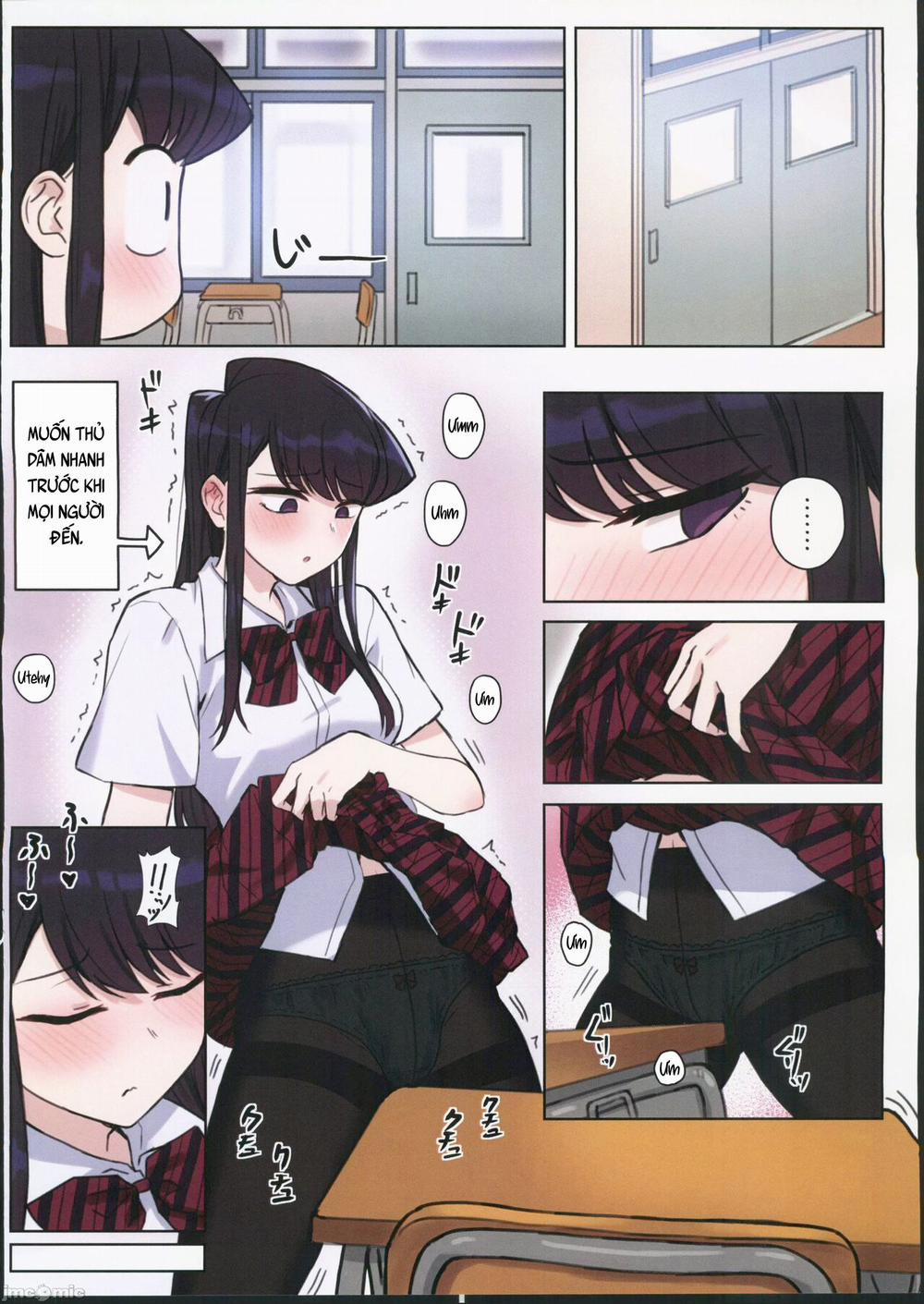 Komi-san wa, H Mousoushou desu Vol 2 Oneshot vol 2.0 trang 7