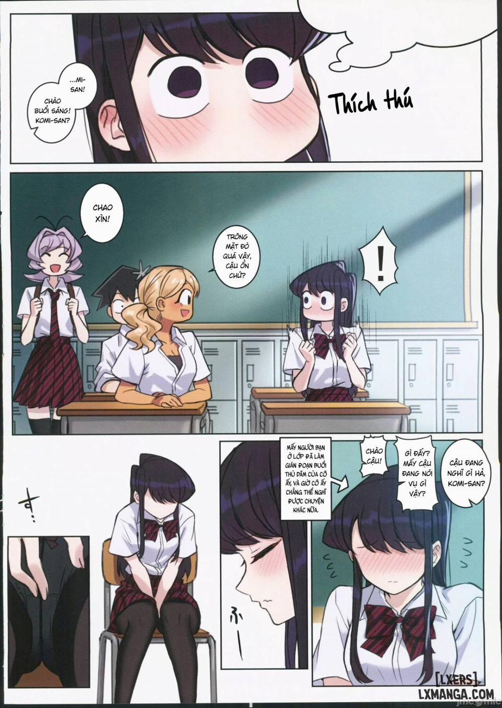 Komi-san wa, H Mousoushou desu Vol 2 Oneshot trang 11