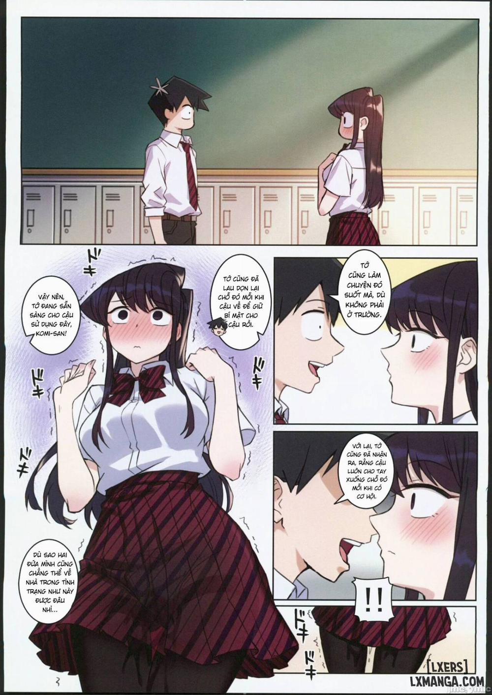 Komi-san wa, H Mousoushou desu Vol 2 Oneshot trang 16