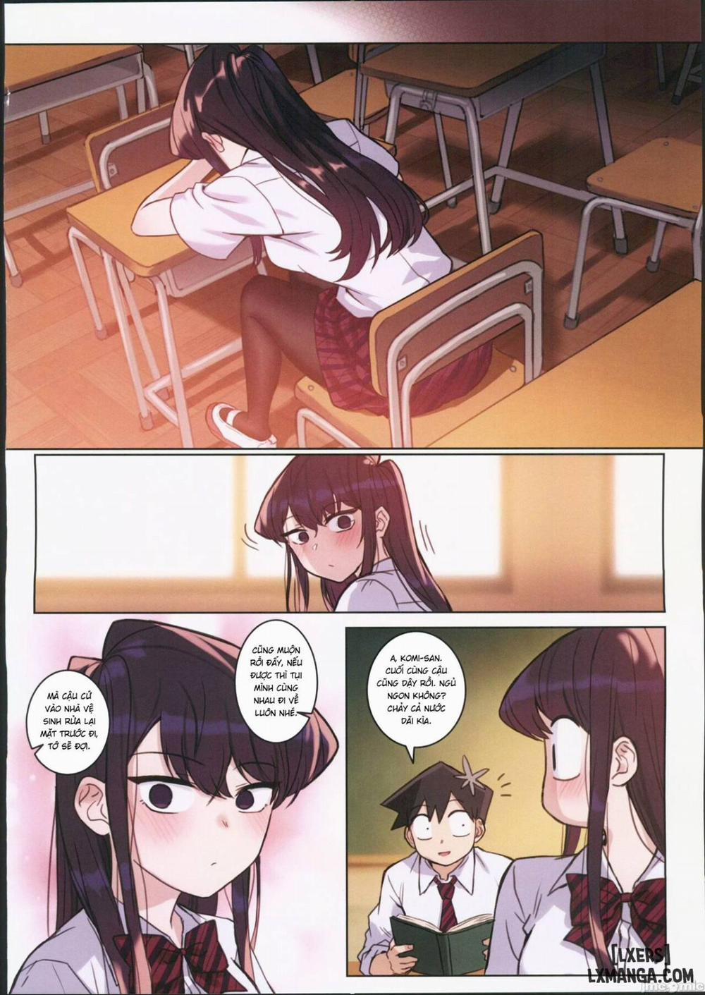Komi-san wa, H Mousoushou desu Vol 2 Oneshot trang 27